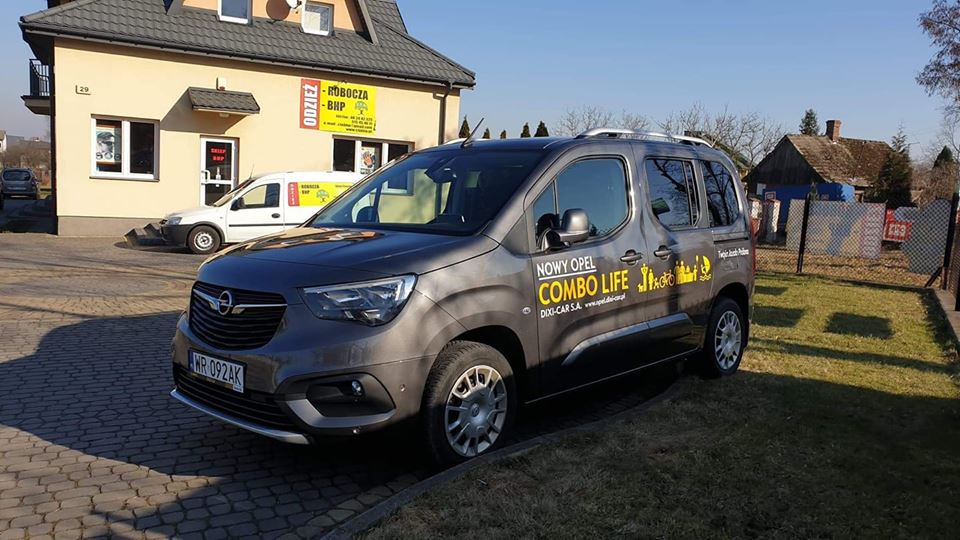 Jazda testowa u klienta Opel Combo Life